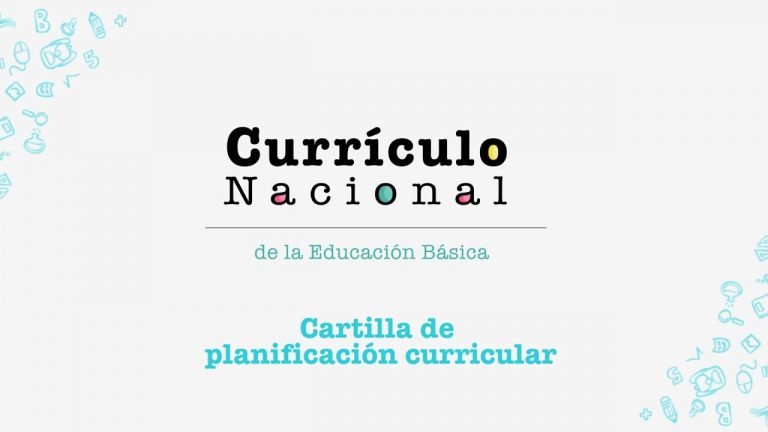Currículo Nacional: cartilla de planificación curricular