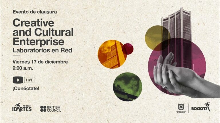 🔴   Evento de clausura: Creative and Cultural Enterprise Programme – Laboratorios en Red